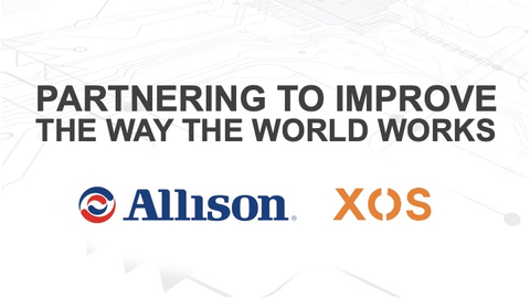 Xos and Allison Transmission have entered a strategic partnership for heavy-duty Class 7 and 8 commercial vehicles equipped with the Allison eGen Power® e-Axle. (Graphic: Business Wire)