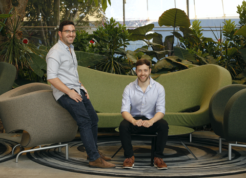 Founded by security veterans Zack Ganot, CEO (l.) and Shaked Barkan, CTO, Sunday Security exits stealth with $4M in funding (Photo: Business Wire)