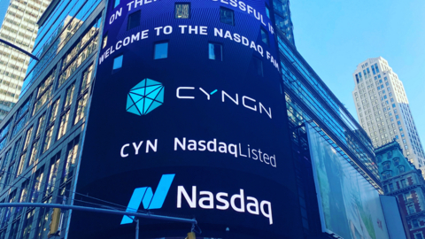 Cyngn leadership will ring the opening bell of the NASDAQ Stock Market on Wednesday, May 11, 2022, in celebration of its IPO in late 2021. Source: Cyngn