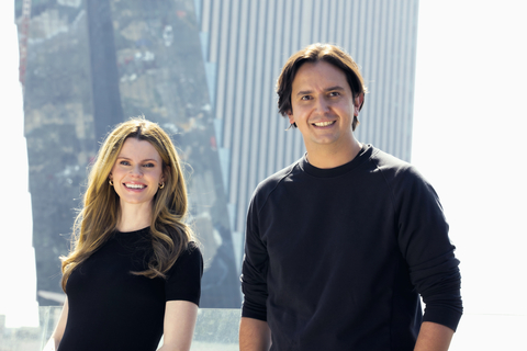 Brynne McNulty Rojas, Co-Founder and CEO of Habi, and Sebastian Noguera, Co-Founder and President of Habi. (Photo: Business Wire)