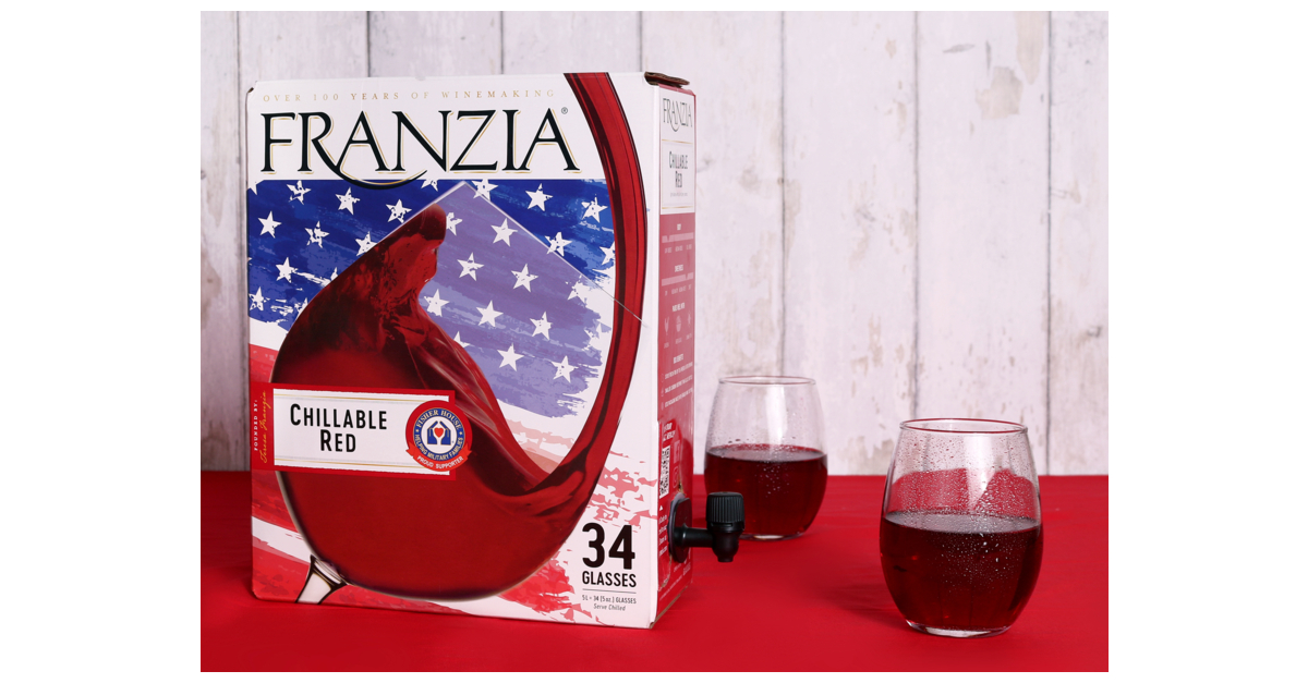 Franzia wine outlet bag