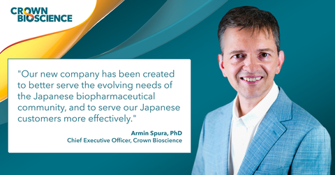 thumbnail Crown Bioscience and MBL Enter Joint Venture to Provide Advanced Preclinical Services for Japanese Customers (Photo: Business Wire)
