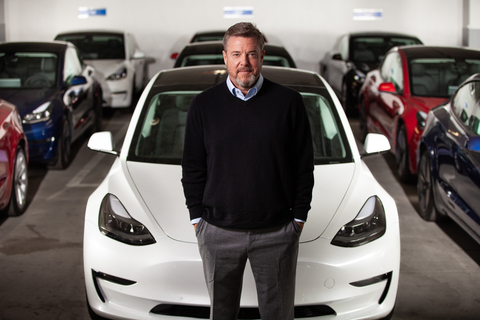 Scott Painter, CEO & Founder of electric vehicle subscription company, Autonomy. (Photo: Business Wire)