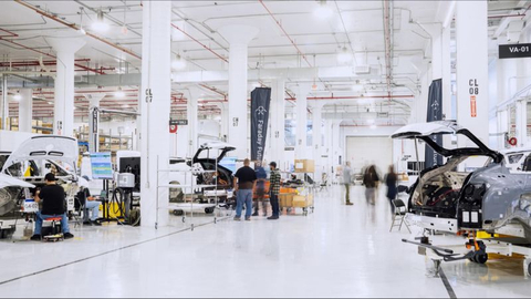 Faraday Future Marks Production Milestone #5 at its Hanford, Calif. Manufacturing Facility, Remains on Schedule to Launch in Q3 2022 (Photo: Business Wire)