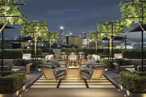 ROOFTOP PARK AT RH SAN FRANCISCO, THE GALLERY AT THE HISTORIC BETHLEHEM STEEL BUILDING (Photo: Business Wire)