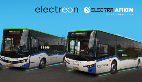 Electreon signs a commercial agreement with Electra Afikim Israel's fourth largest bus operator. (Photo: Business Wire)