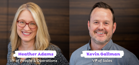 Pictured: Otus, a leading student performance platform that empowers educators to accelerate and improve student learning outcomes by gathering, visualizing and acting on real-time student-growth data, recently hired two visionary K-12 edtech professionals, Heather Adams, VP of People & Operations, pictured left, and Kevin Gallman, VP of Sales, pictured right. (Photo: Business Wire)