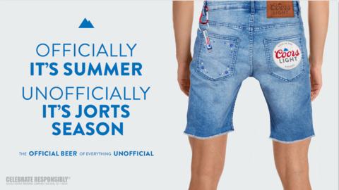 Coors Light Celebrates the Unofficial Start of Summer by turning America’s Jeans Into Jorts (Photo: Business Wire)