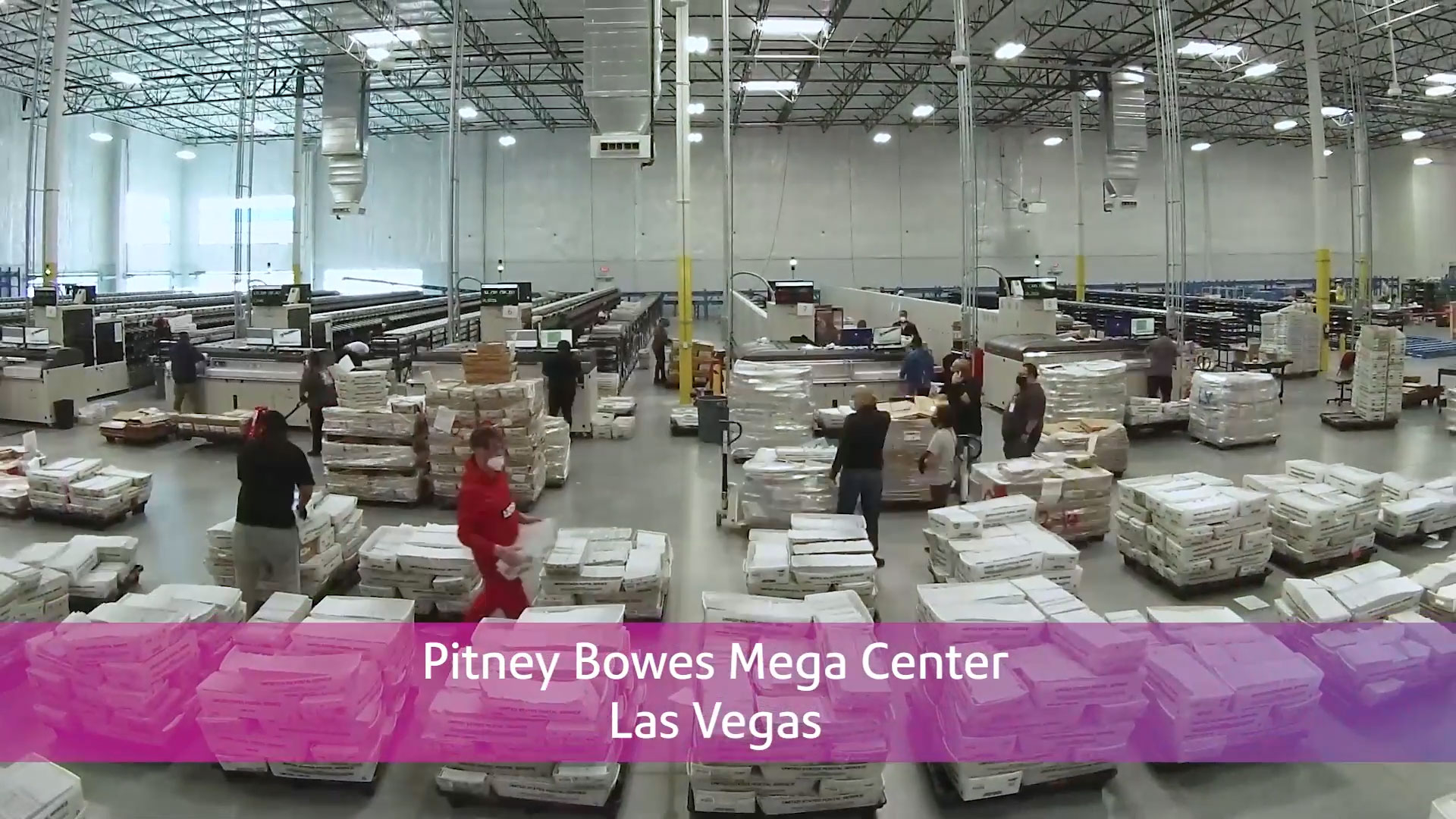 Pitney Bowes Opens First Presort Services ‘Mega Center’ in Las Vegas