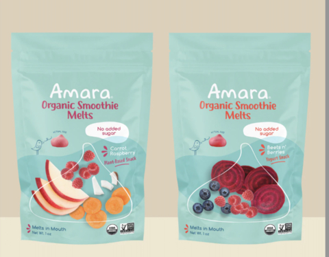 Amara Organic Smoothie Melts (Photo: Business Wire)