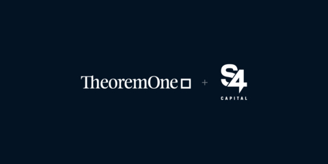 original TheoremOne's merger with S4Capital will accelerate their shared vision to disrupt the technology consulting ecosystem. (Graphic: Business Wire)