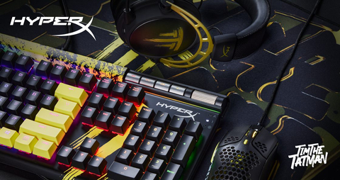 HyperX Releases Limited Edition Gaming Collection with Tim “TimTheTatMan” Betar Esports Celebrity and Streaming Sensation (Photo: Business Wire)