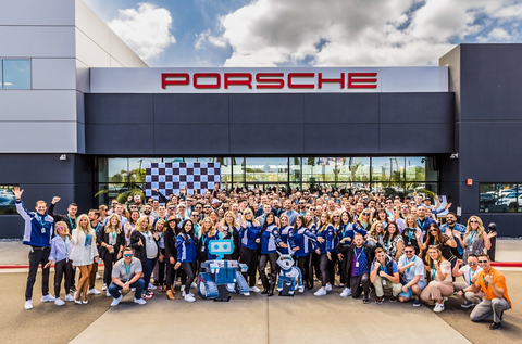original Jobot Celebrates Putting Thousands in New Jobs in 2022 at the Porsche Experience Center (Photo: Business Wire)