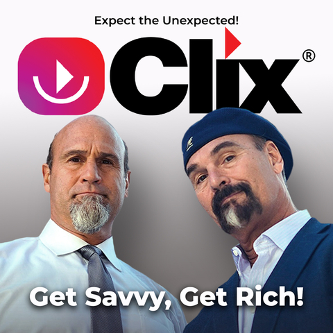 Pete and Jon Najarian, Wall Street Pros, teaming up with video streamer Clix for a series of consumer financial shows under the banner "Get Savvy, Get Rich." (Photo: Business Wire)