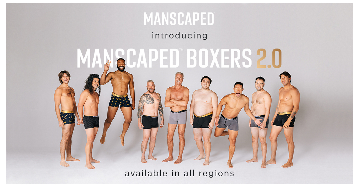 MANSCAPED on X: MANSCAPED™ boxers are considered work pants if you're  working from home, right? Super soft sack hammocks await you at    / X