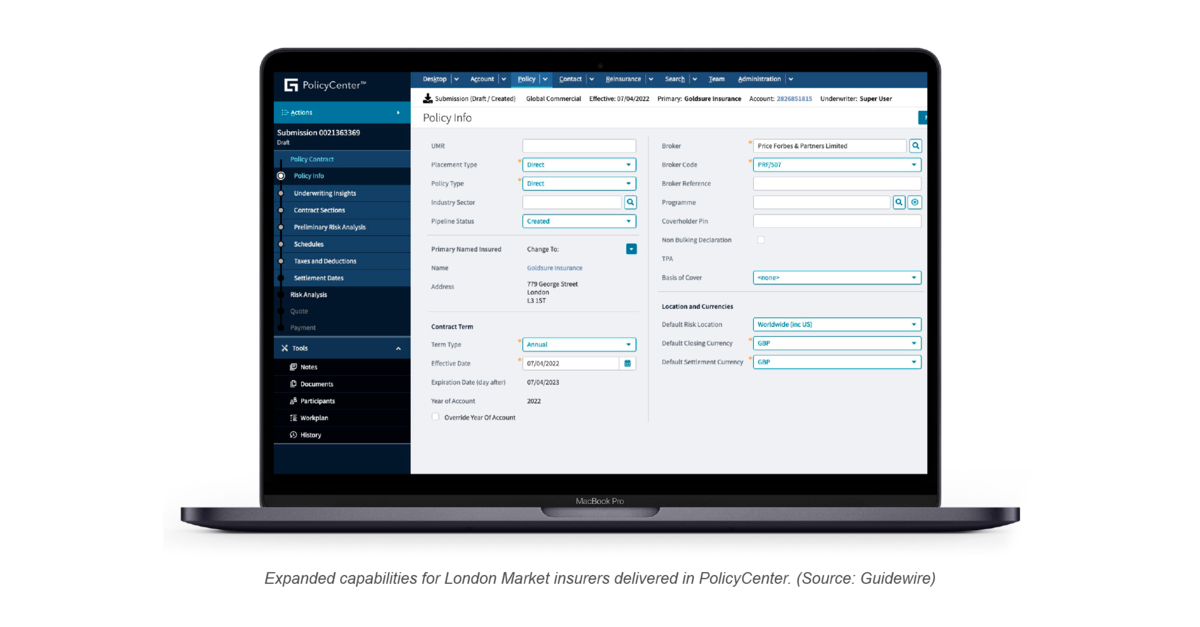 Die neue Version von Guidewire Elysian beschleunigt die Markteinführung