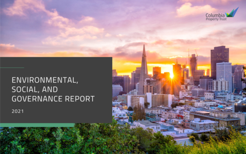 Columbia Property Trust has released its 2021 Environmental, Social, and Governance (“ESG”) Report, available at www.columbia.reit/responsibility. (Photo: Business Wire)