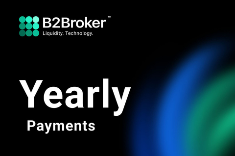 thumbnail B2Broker Announced Annual Payments for B2Core, MarksMan, and B2Trader Products (Graphic: Business Wire)
