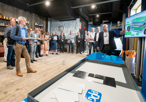 original PPG showcased its latest innovations to media at its production and research and development facility in Amsterdam on May 20. The event focused on advancements in three key areas – sustainability, efficiency and mobility – reflecting the company’s goals of helping customers lower costs, reduce their environmental footprint and support the global shift to electric vehicles. (Photo: Business Wire)