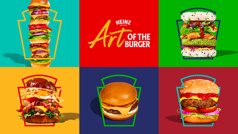 HEINZ launches the ‘Art of the Burger’ nationwide search for the ultimate burger masterpiece with a prize of the chance to be featured on BurgerFi menus and $25,000 (Graphic: Business Wire)