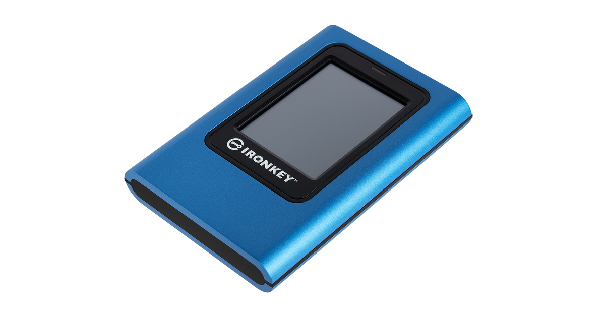 Kingston Digital Releases TouchScreen HardwareEncrypted External SSD