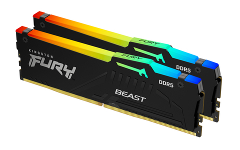 Kingston FURY Beast DDR5 RGB is the perfect solution to customize the style of next-generation DDR5 systems. (Photo: Business Wire)