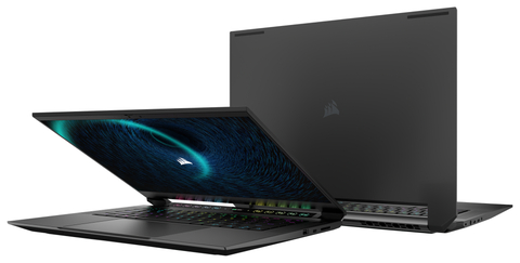 The CORSAIR VOYAGER a1600 is built with a gorgeous 16” 2560x1600 QHD+ IPS screen with superb color accuracy, displaying your gameplay in amazing detail. With an ultra-high 240Hz refresh rate and support for AMD FreeSync Premium technology, and powered by RX 6800M mobile graphics, gamers can experience today’s most graphically intense games at impressively high frame rates for silky-smooth gameplay. (Photo: Business Wire)