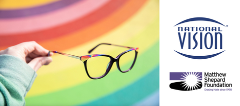 The Pride Collection represents National Vision’s ongoing commitment to inclusion and support for the LGBTQ+ community, and the connected work of increasing access to affordable eye care and eyewear for everyone who needs it. (Photo: Business Wire)