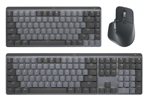 Logitech expanded its Master Series with two new mechanical keyboards - the full-size MX Mechanical and minimalist MX Mechanical Mini - and MX Master 3S mouse (Photo: Business Wire)