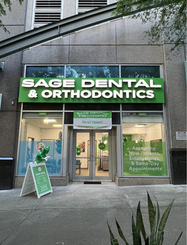 Sage Dental has upgraded the dental experience with a fresh, modern look, new equipment, and innovative dental technology at its new office, located at 1080 Peachtree Street NE, Suite 3-5, Atlanta, GA 30309. (Photo: Business Wire)