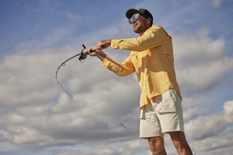 original Designed for functionality, comfort and durability, the collection meets the unique needs of anglers everywhere, incorporating key features including increased ventilation, stretch and range of motion. (Photo: Business Wire)