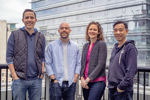 Left to right: Matt Spoke (CEO and Founder), Sam Pajot-Phipps (VP Growth), Stephanie Overholt (VP Product & Engineering), and Ian Chan (GM and CFO). (Photo: Business Wire)