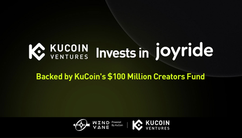 KuCoin Ventures Invests in Joyride Games, Inc. (Graphic: Business Wire)