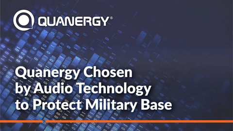 Quanergy Chosen by Audio Technology to Protect Military Base (Graphic: Business Wire)