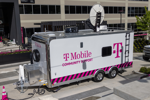 T-Mobile unveils its new Mobile Command Center at its headquarters in Bellevue, WA on May 19, 2022. (Photo: Business Wire)