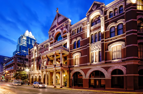 Pixiu Real Estate and Woodbine Development acquired The Driskill Hotel in Austin, Texas. It was the city's first hotel and opened in 1886. (Photo: Business Wire)