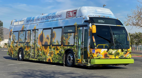 ElDorado National (California) or ENC®, a subsidiary of REV Group® and an industry leader in heavy-duty transit buses and emission-free technology, is pleased to announce its Axess Battery Electric Bus (BEB) successfully passed rigorous testing conducted by the Altoona Bus Research and Testing Center (BRTC). The extensive testing looked at maintainability, reliability, safety, brake performance, structural integrity and durability, fuel/energy economy, noise, and emissions. (Photo: Business Wire)