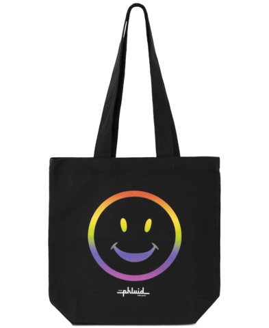Explore this year's Pride collection at Macy's; The Phluid Project, Bright Smiley Tote, $30.00. (Photo: Business Wire)