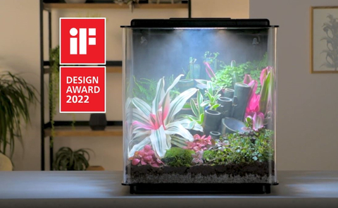 Le vivarium biOrb EARTH, lauréat du prix iF 2022 Design Award (Graphique : Business Wire)