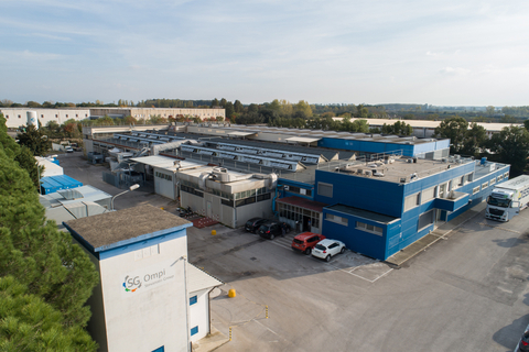 Stevanato Group's actual plant in Latina, Italy (Photo: Business Wire)