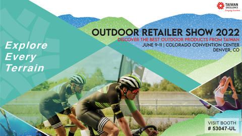 Join Taiwan Excellence and their award-winning brands at the Outdoor Retailer Summer Show in Denver, CO from June 9th to June 11th. Get a closer look at their products and win some prizes at booth #53047-UL. (Photo: Business Wire)