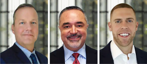 original Brian Brown, George Pero, and Brian Traugott of DCG (Photo: Business Wire)