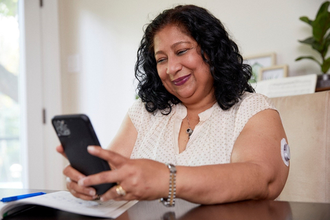 original The Dexcom G6 CGM System is now covered by Prince Edward Island’s Diabetes Glucose Sensor Program for people age two and over living with diabetes who are on intensive insulin therapy. The back of the upper arm insertion site is for ages 18 and older. (Photo: Business Wire)