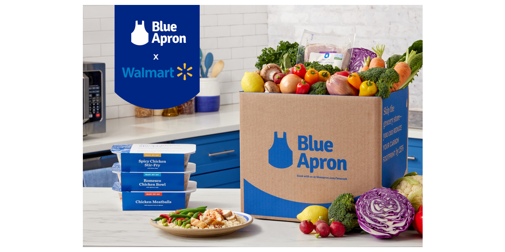 Blue Apron unlocks access to meal kits in Walmart collaboration