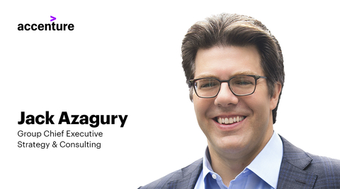 original Accenture has appointed Jack Azagury as group chief executive – Strategy & Consulting, effective today. (Photo: Business Wire)