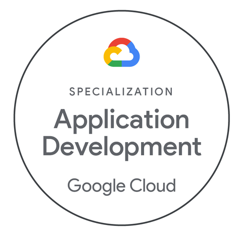 Specialization badge for Application Development