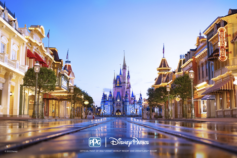 PPG has entered a multi-year parks alliance agreement with Disney Parks, Experiences and Products, where paint and color play a dynamic role in bringing dreams to life for all who visit the world's most magical destinations. (Photo: Business Wire)