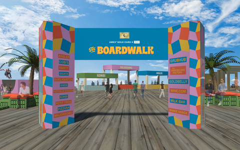 The American Express® Gold Card and Resy Present: The Boardwalk (Photo: Business Wire)