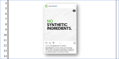 Beyond Meat "No Synthetic Ingredients." Lawsuit (Graphic: Business Wire)