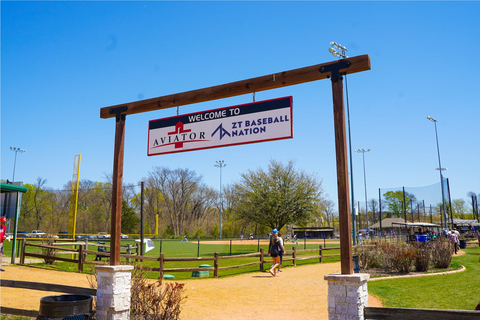 Entrance to Aviator Ballpark in McKinney, TX. (Photo: Business Wire)